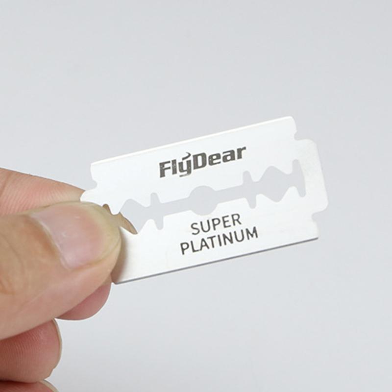 Cheap 10 Pcs Stainless Steel Shaver Blades Men Double Edge Razor Sharp