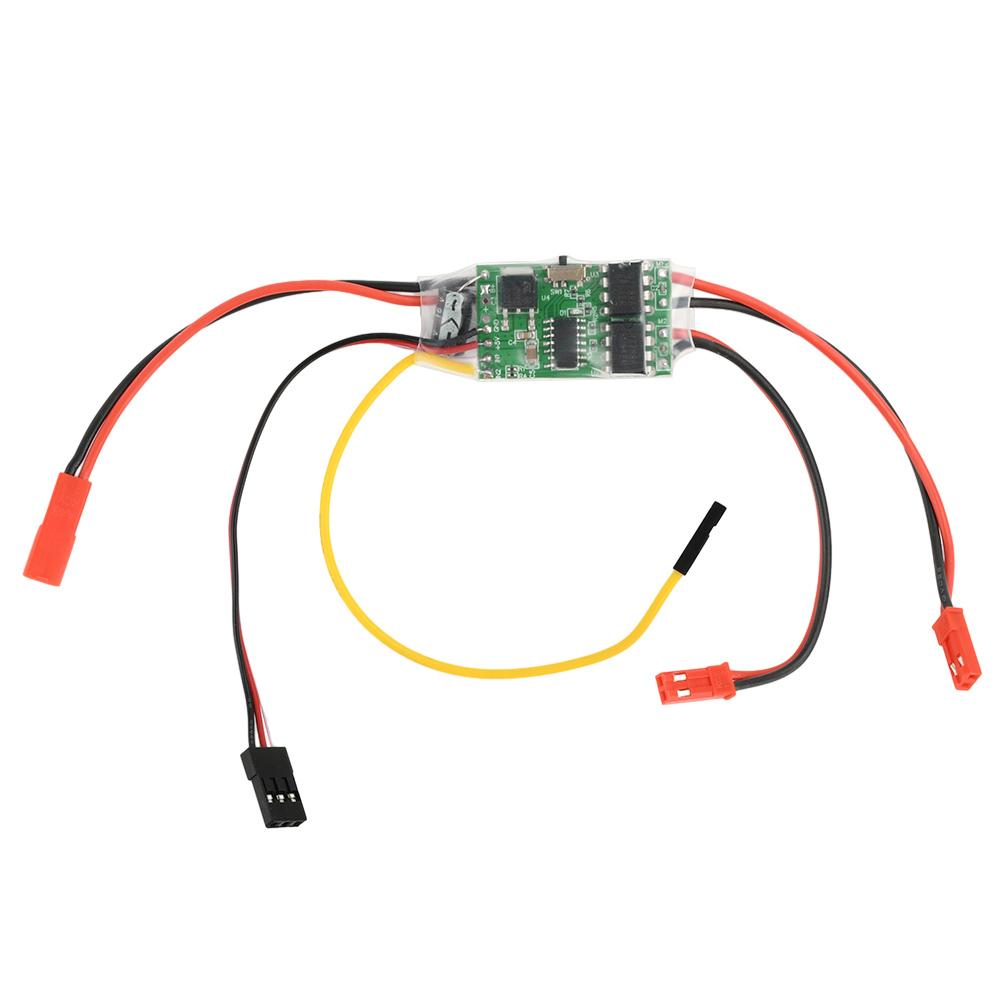 

Dual Way Bidirectional Brushed ESC 2S-3S Lithium Battery 5A Speed Control For RC Model Boat/Tank/Car Brushed Motor Spare Parts