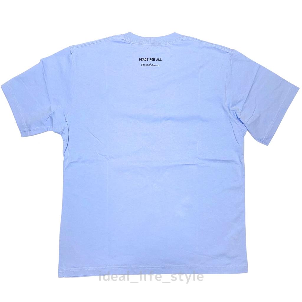 UNIQLO Dick Bruna UT Graphic T-Shirt Blue Unisex S-4XL Miffy PEACE FOR ALL NWT