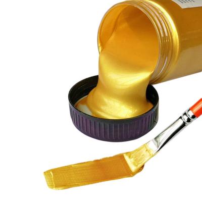 60ml Gouden Verf Metallic acrylverf, waterdicht vervaagt niet voor Beeldhouwwerk Kleuren DIY hand kleding beschilderd graffiti Pigmenten