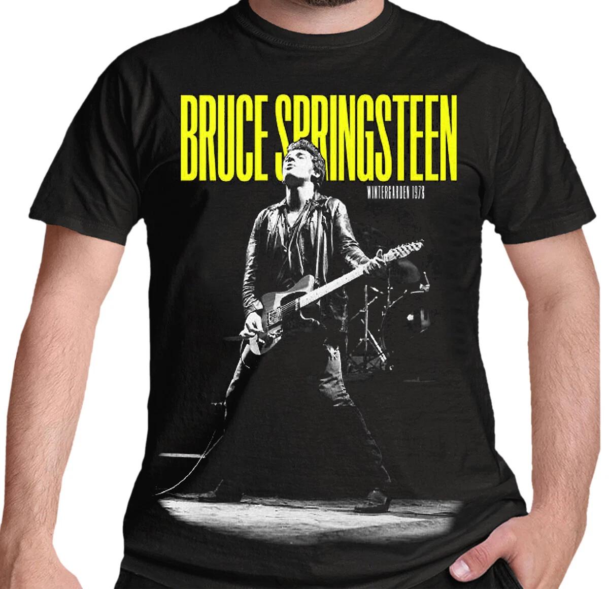 Bruce Springsteen T Shirt Winterland Guitar  New The Boss Classic Rock M