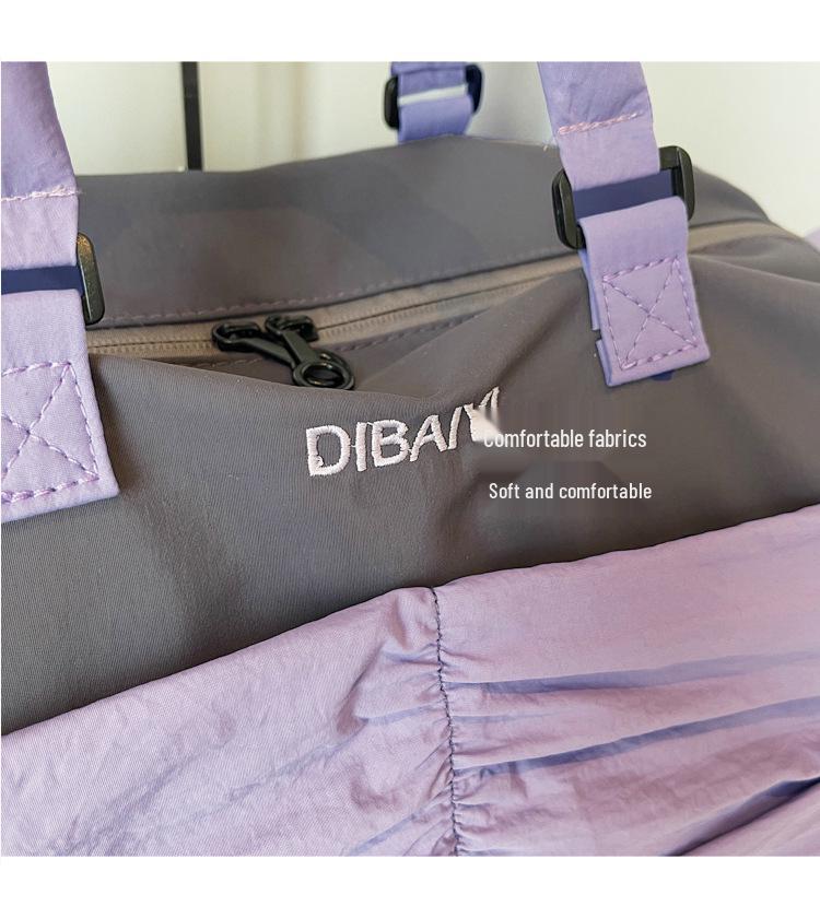 Modische Grenzüberschreitende Fitness-Tasche für Damen: Leichte Sport-Reisetasche mit Nass-/Trockentrennung.