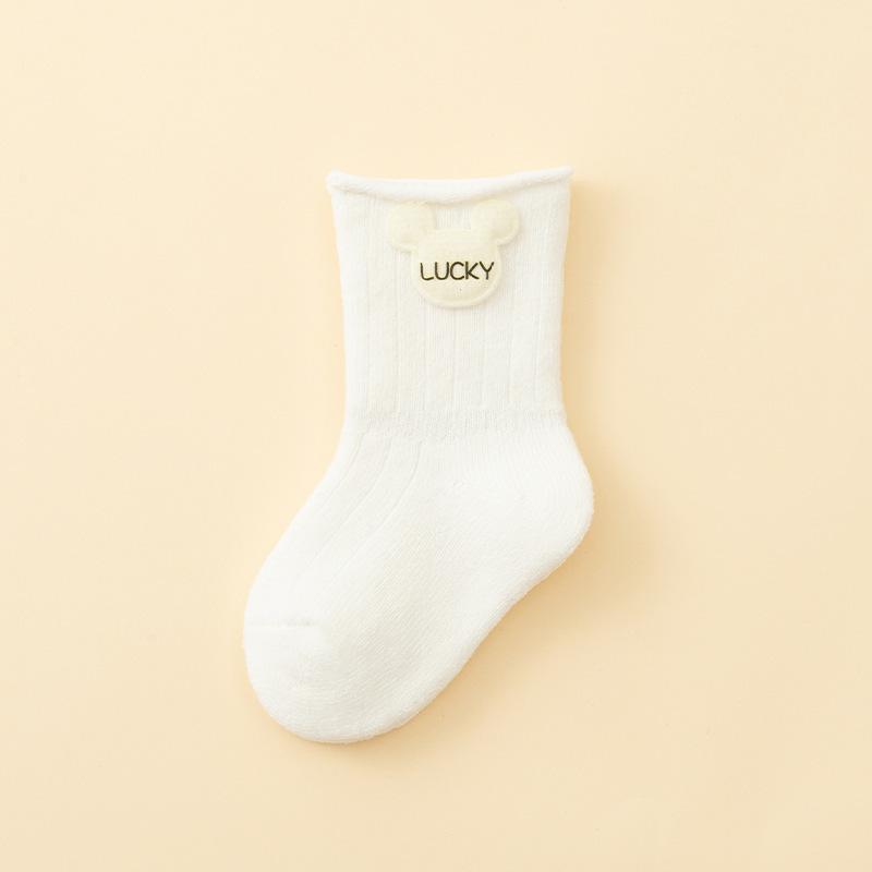 

Детские носки для девочек и мальчиков, толстые теплые носки для новорожденных, однотонные детские носки, детские тапочки, зимние милые и красивые детские носки 1 to 3 Year