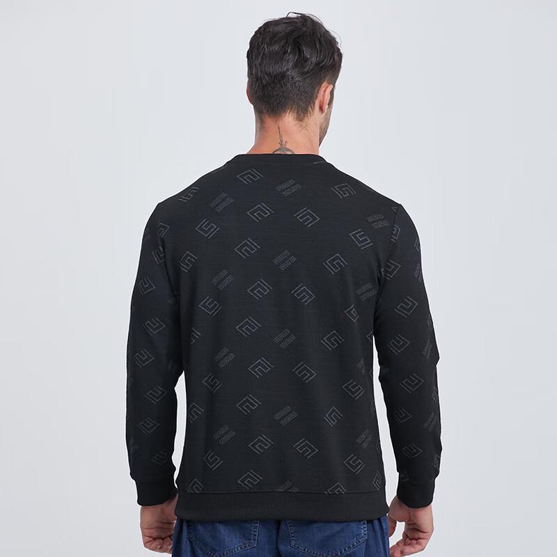 Men's Plus Size Round Neck Sweatshirt