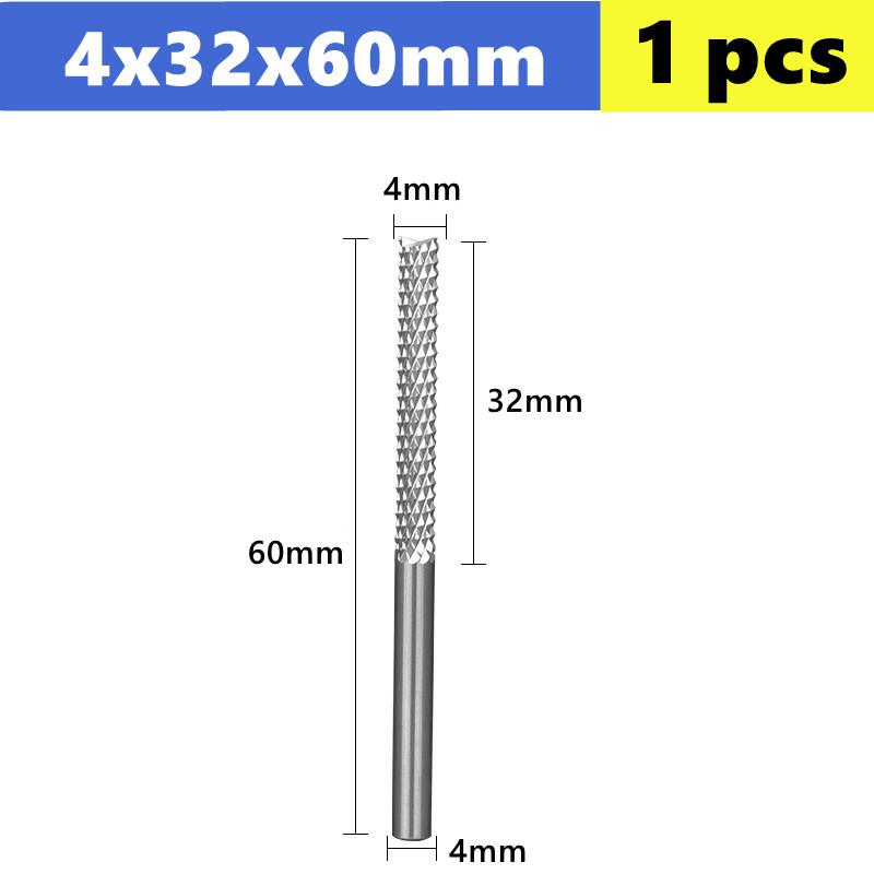 PCB corn  milling cutter Carbide End Mill 3.175/4/6/6.35/8/10/12mm shank,  CNC Cutting Milling PCB MDF ABS Tools Router Bit