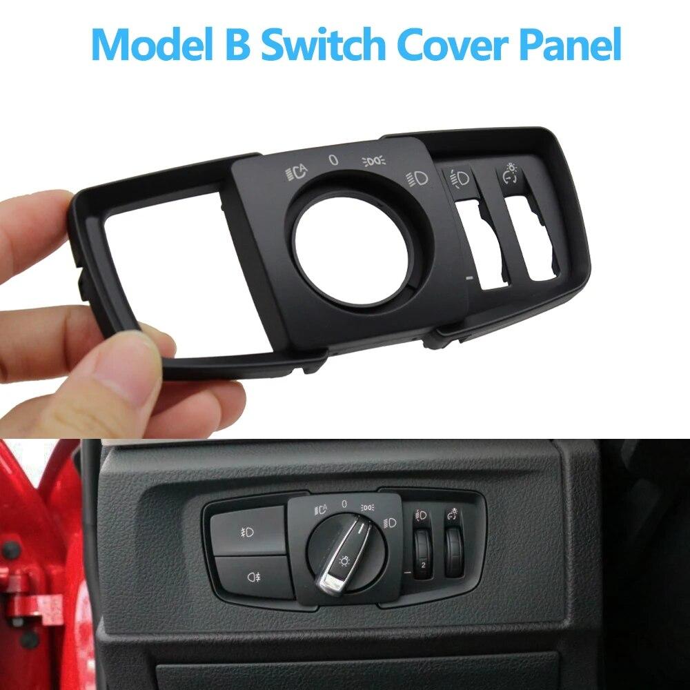 Otočné tlačítko světlometů, kryt spínače světlometů, pro BMW 1 2 3 4 řady F20 F45 F30 F31 61319265300