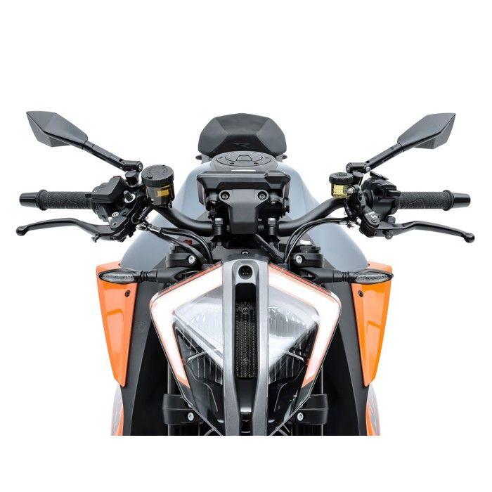 Motorradspiegel Zaddox schwarz DP50