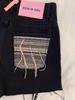 High-Waisted Vintage Ripped Black Denim Shorts - Women's 2025 Wide-Leg Summer Collection.