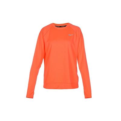 Camiseta de Entrenamiento de Manga Larga de Secado Rápido para Mujer Tops Naranja CU3271-854