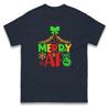 Merry AF Christmas T Shirt,Offensive Christmas Tee,Ugly Christmas Tee