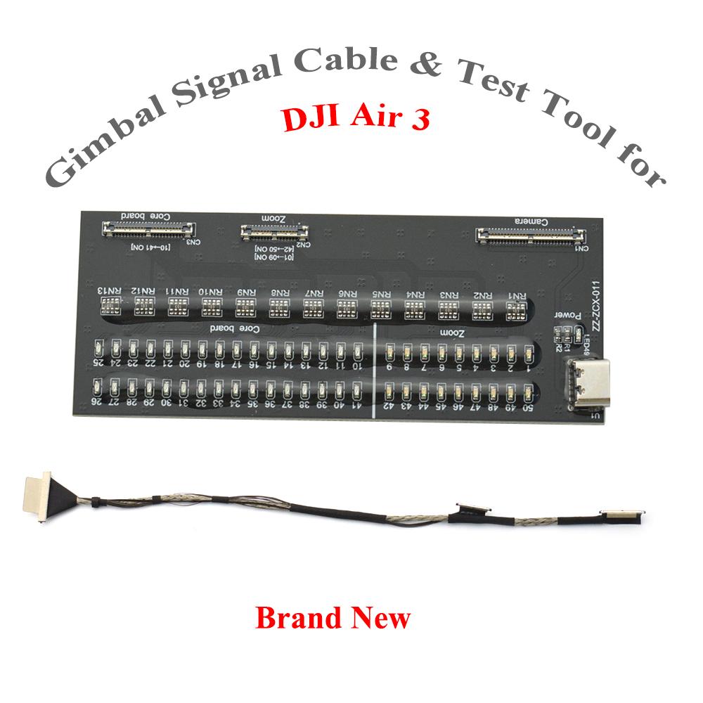 Original Air 3 Gimbal Signal Cable & Test Tool PTZ Transmission Line Test Board for Air 3 Replacement Repair Parts