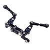 1/10 RC Car Alu  Alloy Ball Bearing Crank Steering Arms Set with Tie Rod Steering Assembly for Tamiya TT-02 TT-02D TT-02E TT02-B