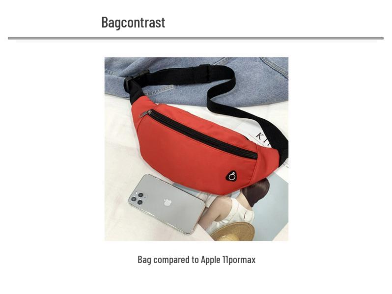 Minimalist Multi-Functional Crossbody Chest Bag - Large Capacity, Versatile, Fashionable for Outdoor Sports