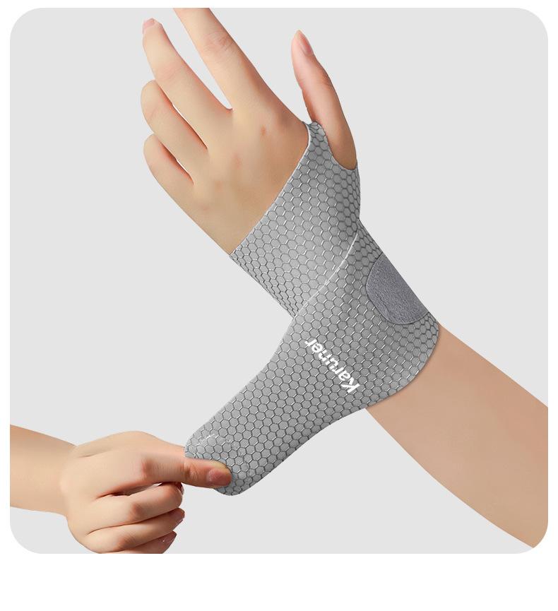 Thin Sports Wrist Guard With Anti Sprain Wrist, Men'S And Women'S Badminton, Basketball, Fitness, And Pressure Wristband