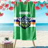 Canberra Raiders Logo Print Beach Towel, Large Soft Quick Dry Towel for Beach Camping Swimming