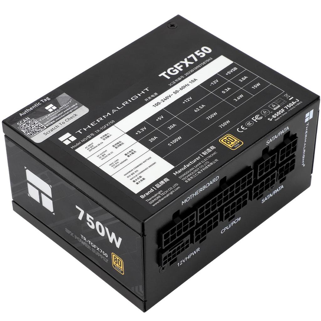 Limin TGFX750 Gold Full Modular ATX3.0 750W Embossed Desktop PC Power Supply