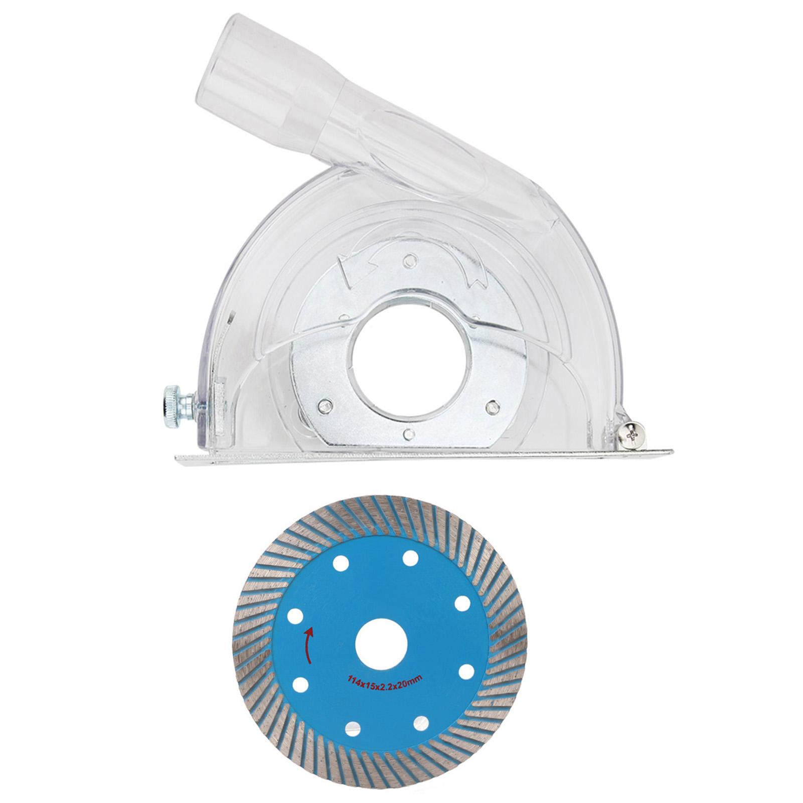 

Кожух для шлифования Пылесборник B110A Режущий кожух для шлифовальной машины + 114 Дисков Аксессуары