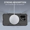 KEYSION Hollow Heat Dissipation Case for OnePlus 15 5G Silicone+PC Magnetic Cooling Shockproof Phone Cover for One Plus 1+ 15 5G
