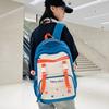 Large Capacity, High Value, Simple Color Contrast, Versatile Schoolbag, Junior High School Student, High School Student, College Student