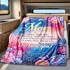 Mother'S Day Love Letter To Mom Lightweight Blanket Comfortable Great For Sofa Couch Office Bed Picnics For All Occasions Versatile Accessory Suitable