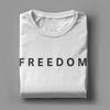 Charlie Kirk Freedom RIP T Shirt Men's  Cotton Fashion T-Shirt Round Collar A True Patriot Tee Shirt Short Sleeve Clothes Unique