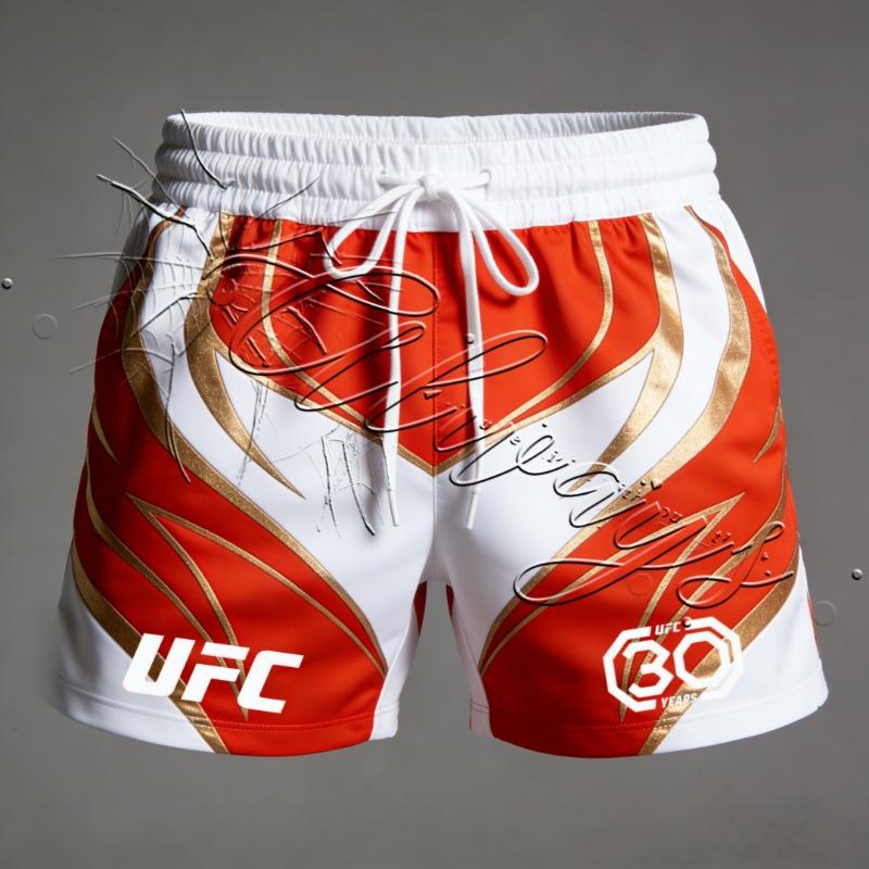 2026 Estate Nuovi Pantaloncini in Rete Traspirante ad Asciugatura Rapida per Appassionati di UFC MMA Uomo Lotte Wrestling Sanda Pugilato