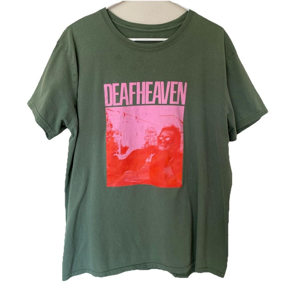 Deafheaven Band Collection Album  T Shirt Green All Size AQ49 Unisex T-Shirt M