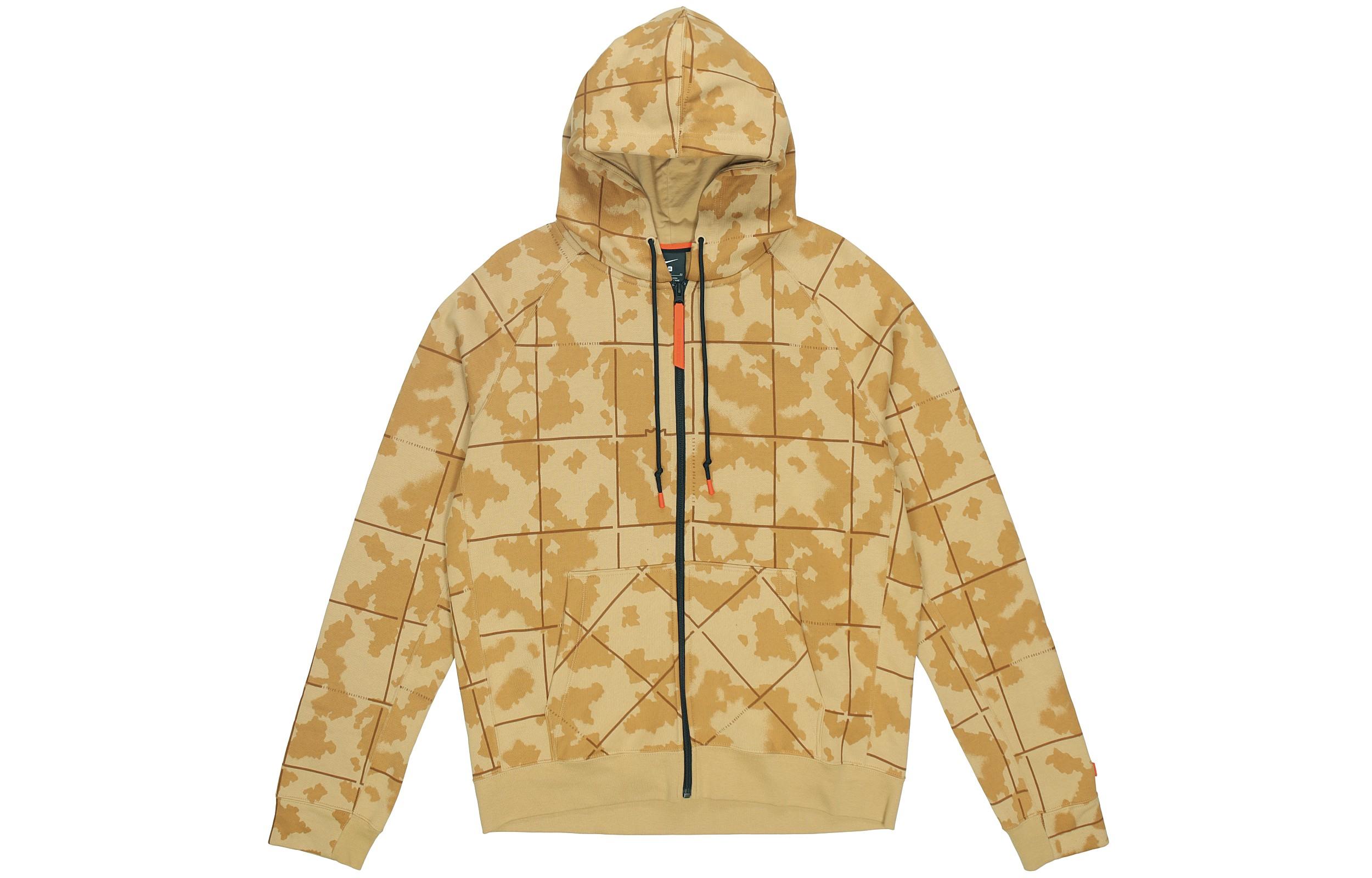 Nike Jackets Men s Yellow Hooded Moderate Other AT3914-723 XXXXL