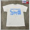 Deftones Privates Musikalbum T-Shirt Unisex Weißes T-Shirt Größe S5XL