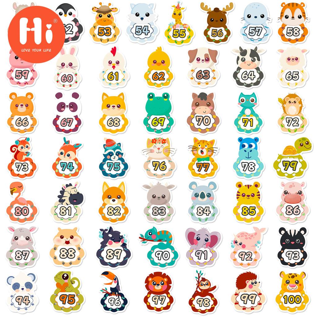 50Pcs New Stickers Cute Stickers Notebook Mobile Phone Stickers