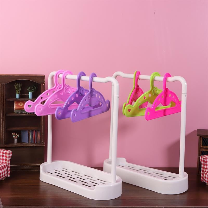 Mini Hangers Doll Hanger Bjd Doll Clothes Hangers Doll Clothes Rack Mini Doll Accessories Various Other Doll Clothes Hangers