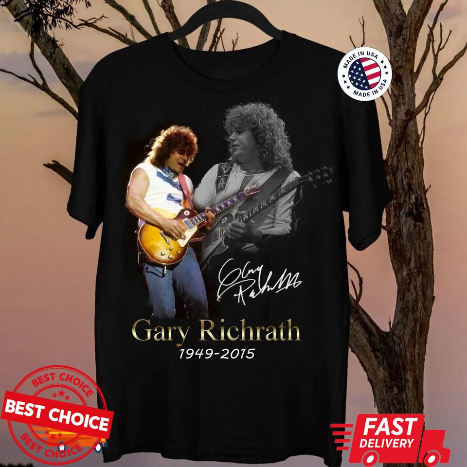 26 Gary Richrath Men Black T-Shirt S-3XL Q3w34 Unisex T-Shirt M