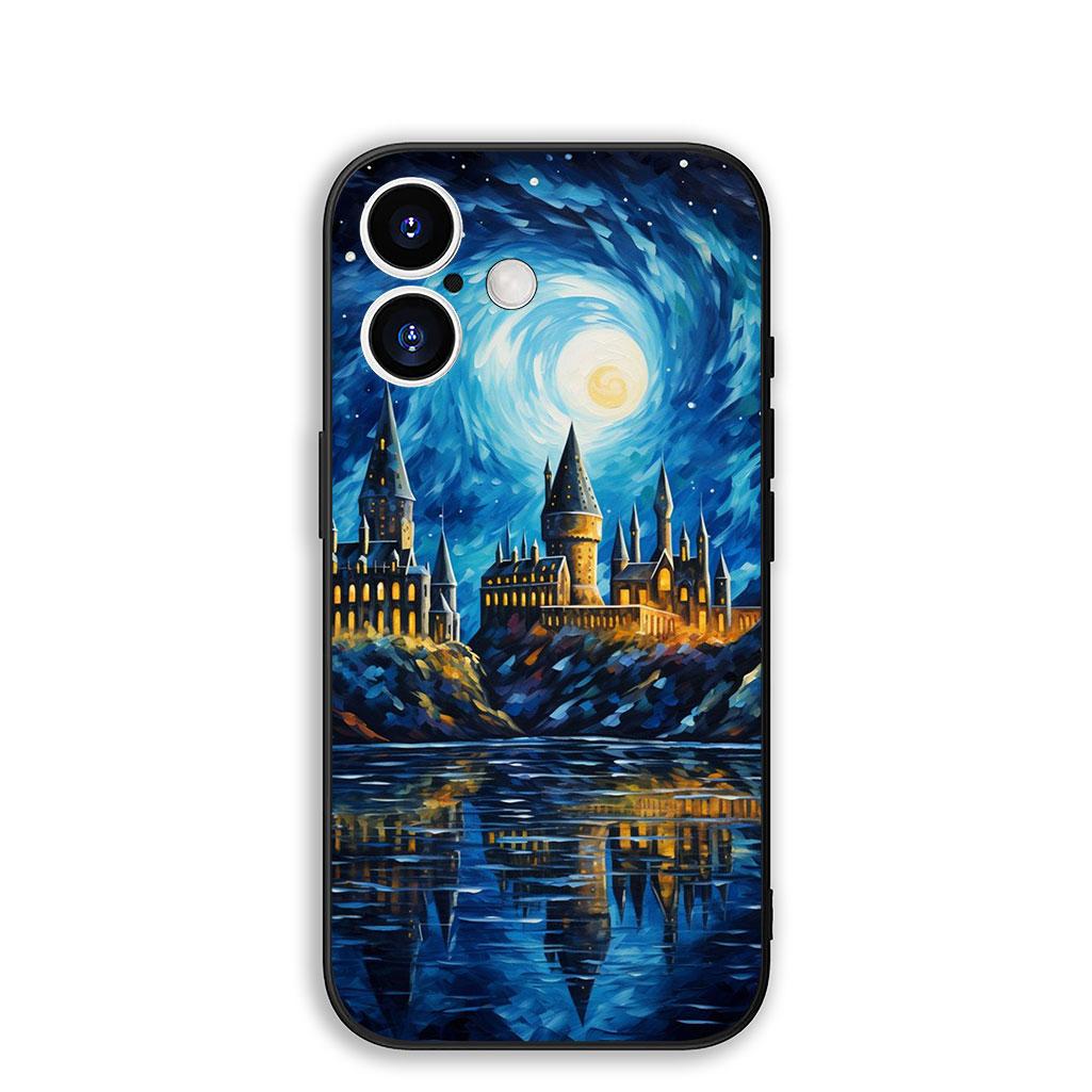 

for Apple iPhone 17 16 Plus 13 12 Pro Max Mini X XR Xs ProMax 16E 15+ 17+ Air Phone Case Cool Harries Poster Wand Art Potters iPhone17