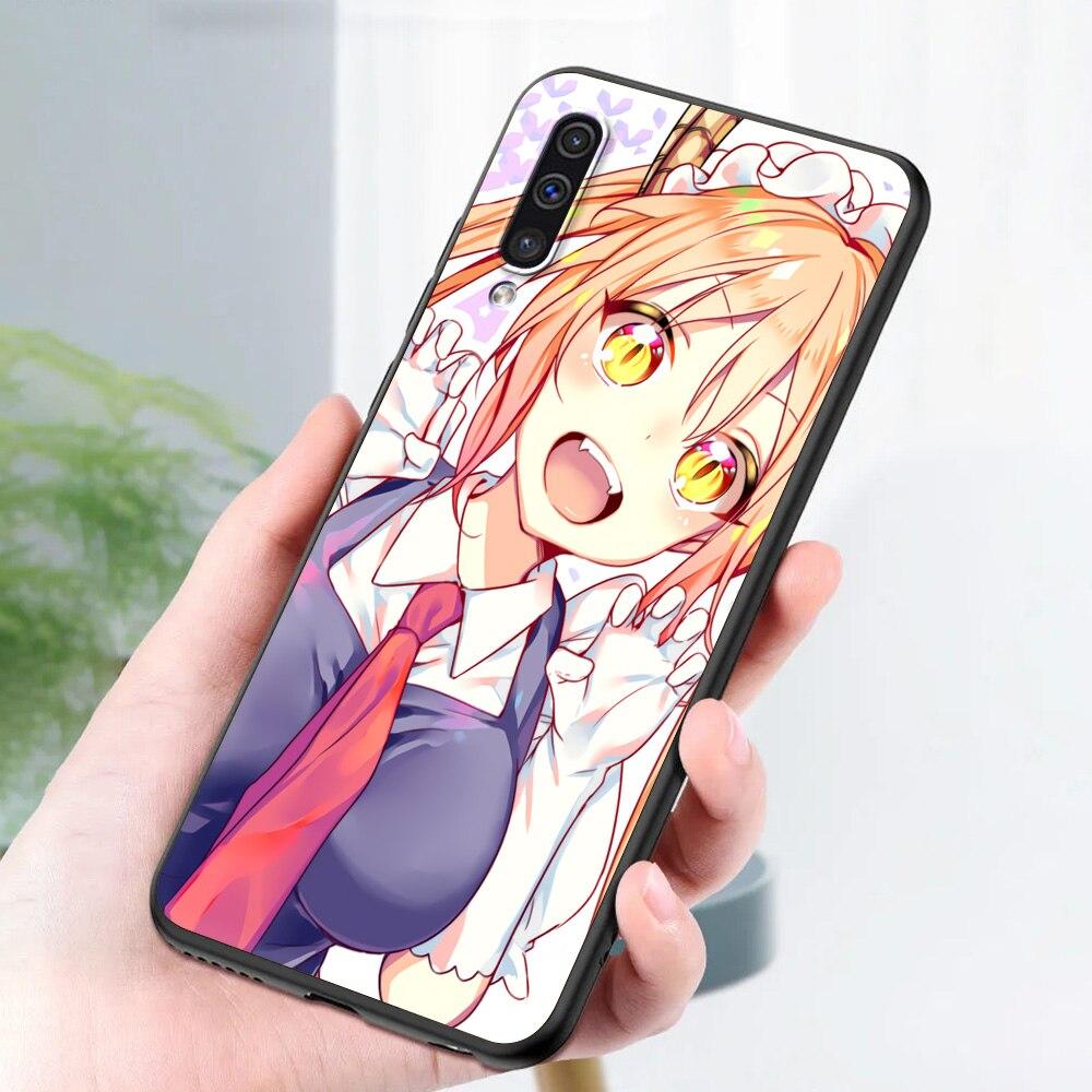 Miss Kobayashis Dragon Maid Anime Phone Case for Samsung Galaxy A51 A71 A21S A12 A11 A31 A52 A41 A32 5G A72 A02S Silicon Cover