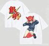 Gintama Anime Lover TShirt Harajuku Cotton NewModel High Street Oversized Unisex Retro Fashion Couples Hot Product Breathable