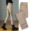 New Arrival 2026: Women's Off-White High-Waisted Slim-Fit Skinny Jeans, Versatile Straight-Leg Style for Spring