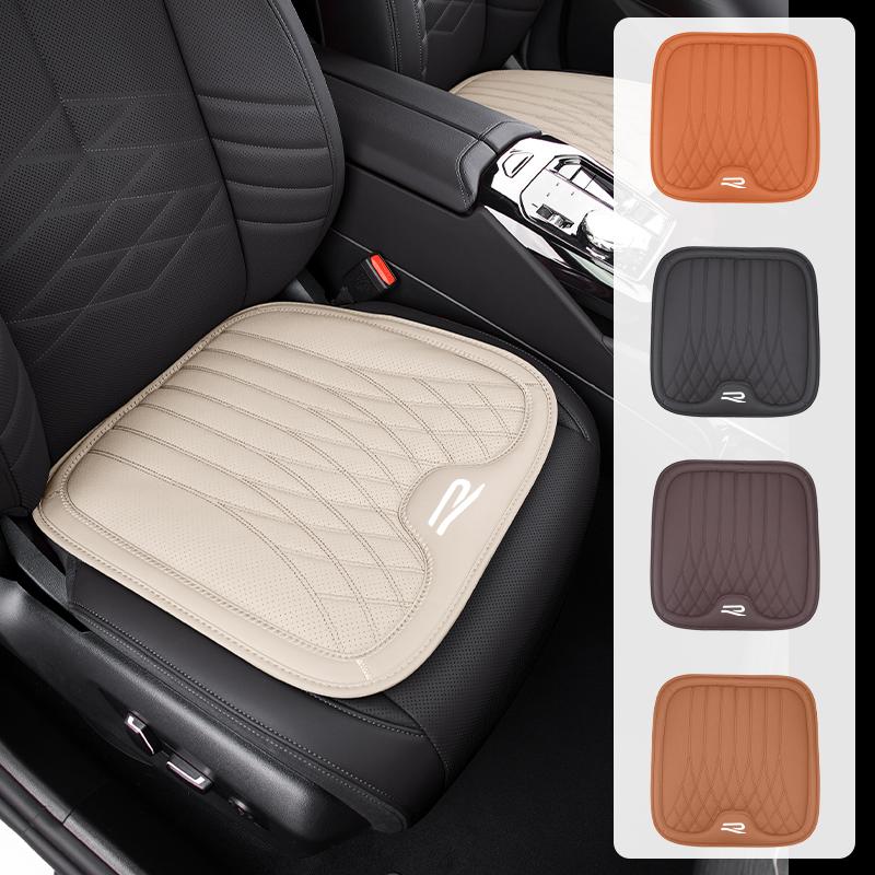 Car Leather Seat Cushion Anti-slip Breathable Auto Interior Accessories For Volkswagen VW Tiguan CC Jetta Polo Golf PassatJD7