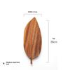 Walnut Leaf Refreshment Tray Household Wooden Tea Table Solid Wood Dry Tea Tray Teacup Tray Wooden Elegant