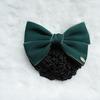 Womens Satin Neck Flower With Bow Tie For Wedding And Gift Giving