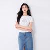 FivePlus Women's Slimming Pleated Short Sleeve T-shirt