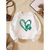 Kids Sweatshirt Creative Letter Pattern Sweatshirt Celebrating St. Patrick'S Day, Stylish And Casual, Perfect for Everyday Parties, Vacations