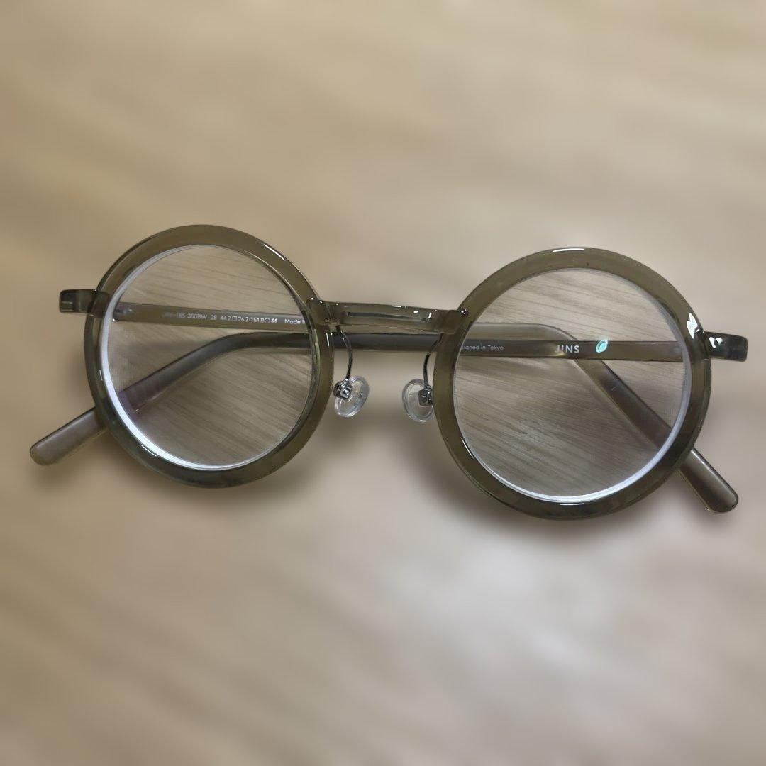 Used JINS Konstantin Grcic TYPE BRACE round glasses