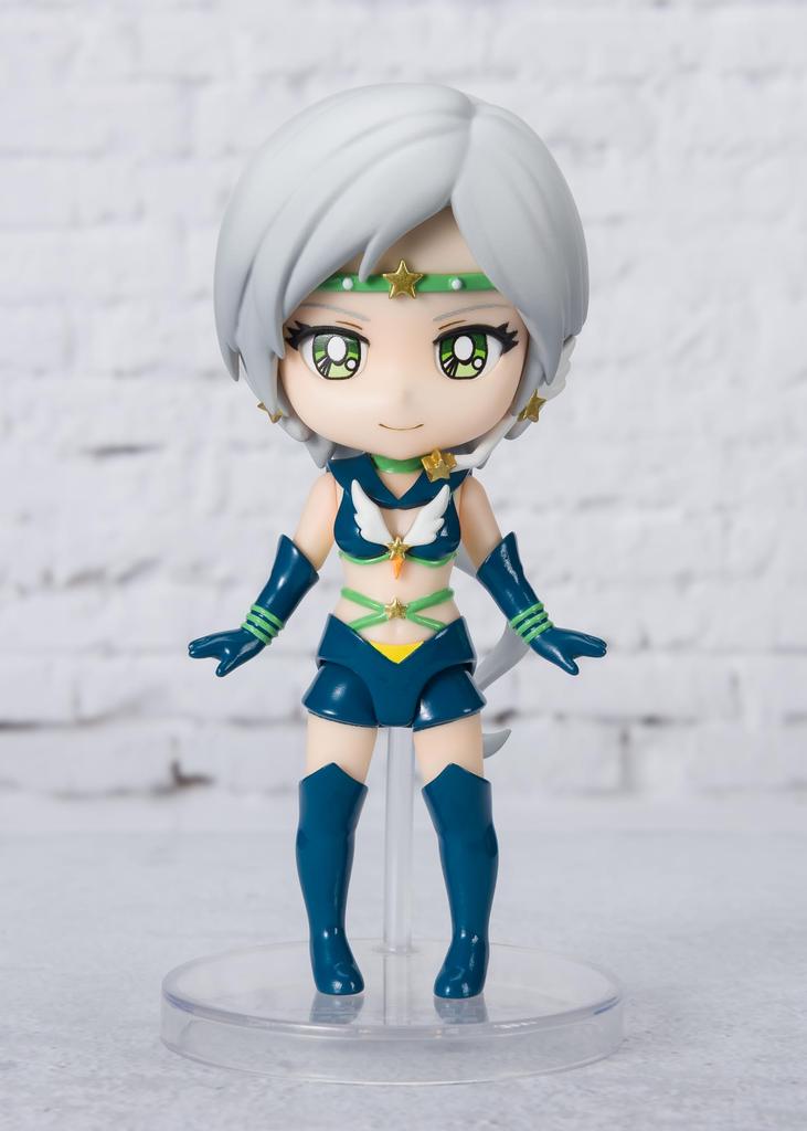 TAMASHII NATIONS Figuarts mini Film versiyonu Sailor Moon Cosmos Sailor Star Healer Yaklaşık 90mm boyalı hareketli figür -Cosmos edisyonu- PVC ve ABS