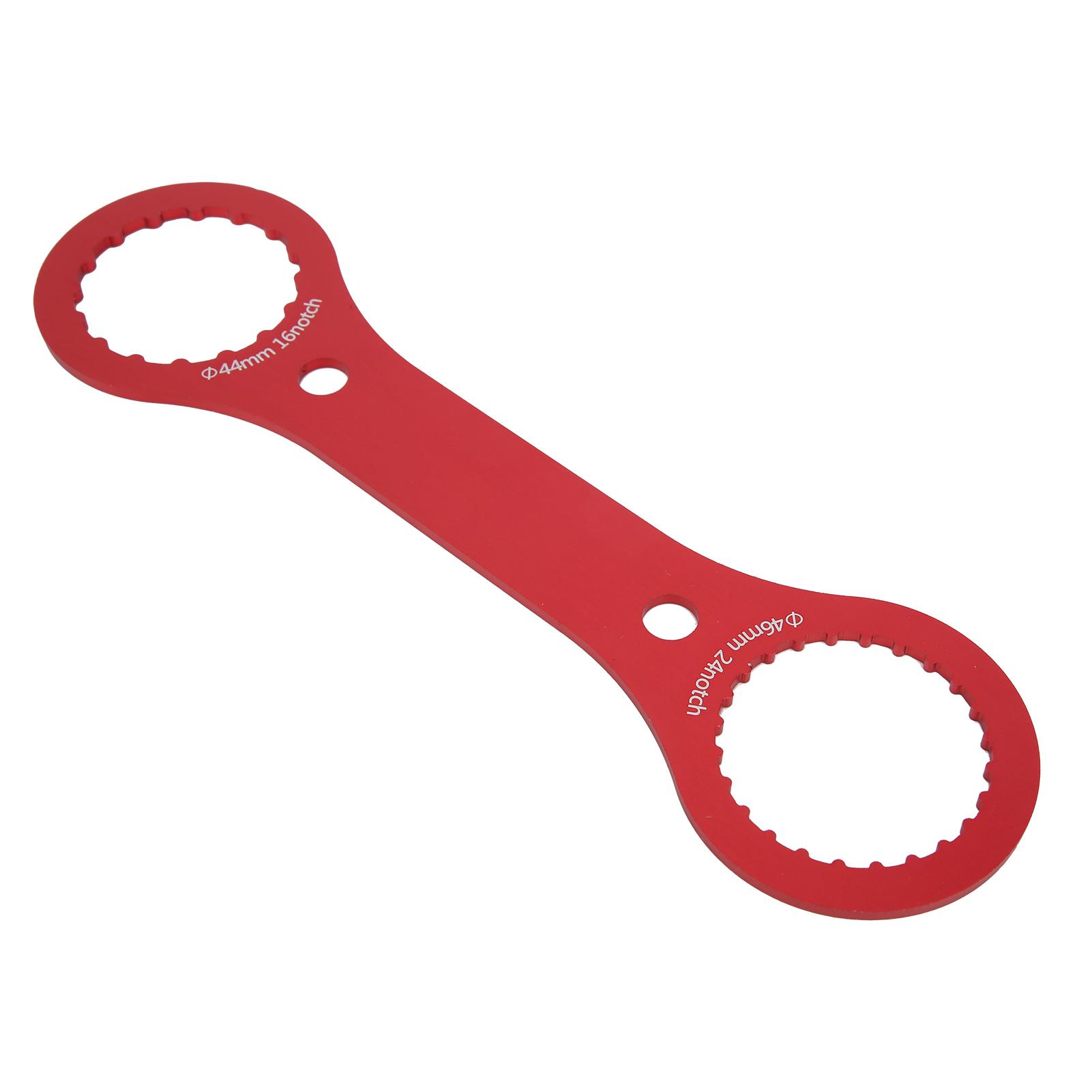 

Bicycle BB Wrench Bottom Bracket Tool 44mm 46mm 16 24 Notch BB Installation Remover Tool красный