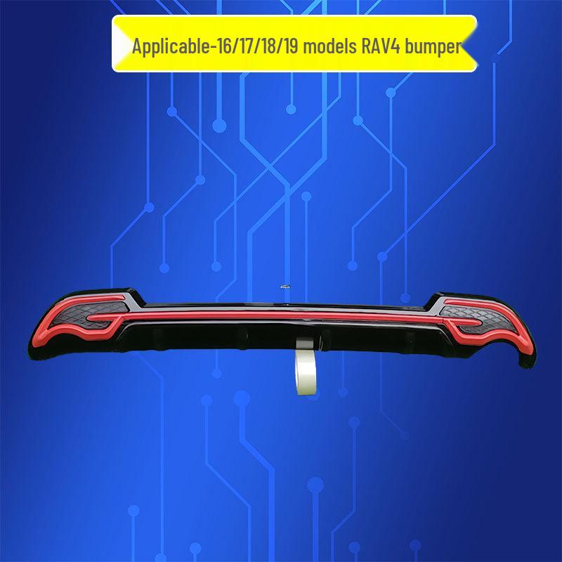RAV4 2016-2019 Front & Rear Bumper Guard Decorative Accessories