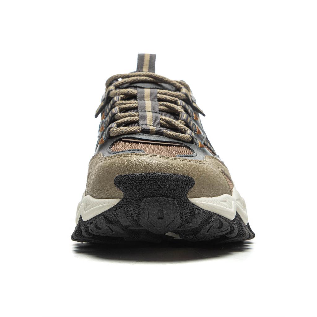 Li Ning Shan Xing Low Top Casual Shoes Men's Khaki Brown AGCV247-3