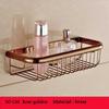 BAKALA Brass Bathroom Accessories Corner Shelf  Finished Wall Mounted Bath Shower Caddy Storage Holder BR-6716