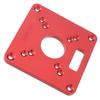 Trimming Flip Board Aluminum Alloy Router Table Plate Universal Woodworking Tool FSDZ04
