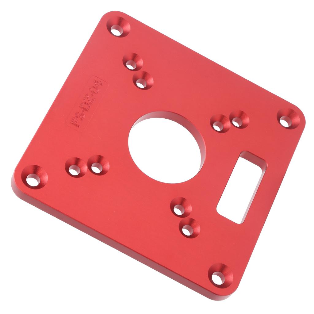 Trimming Flip Board Aluminum Alloy Router Table Plate Universal Woodworking Tool FSDZ04