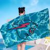 Popular Self Media Bloggers M-MrBeast Microfiber Printed Beach Towel Mountain Climbing Yoga Beach Running Absorbent Soft Towel